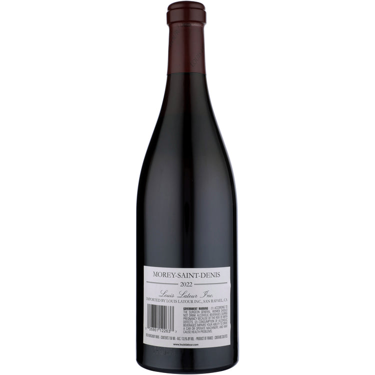 Louis Latour Morey Saint Denis 2022 - 750ML - Back