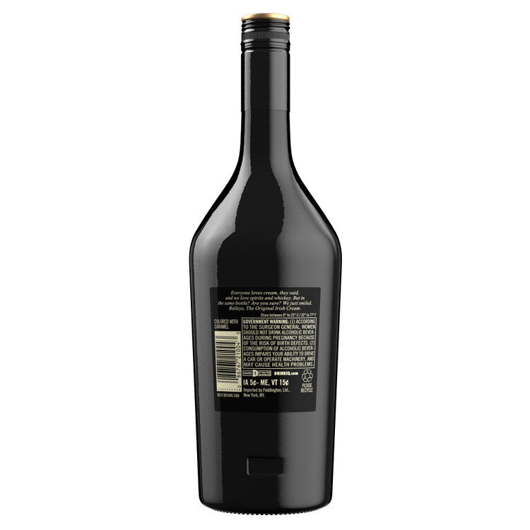 Baileys Irish Cream Liqueur The Original 34 - 1.0L - Back