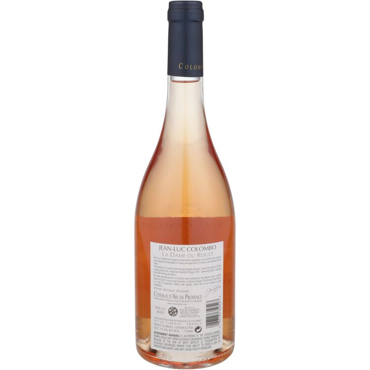 Jean Luc Colombo Coteaux D'Aix En Provence Rose La Dame Du Rouet 2019 - 750ML