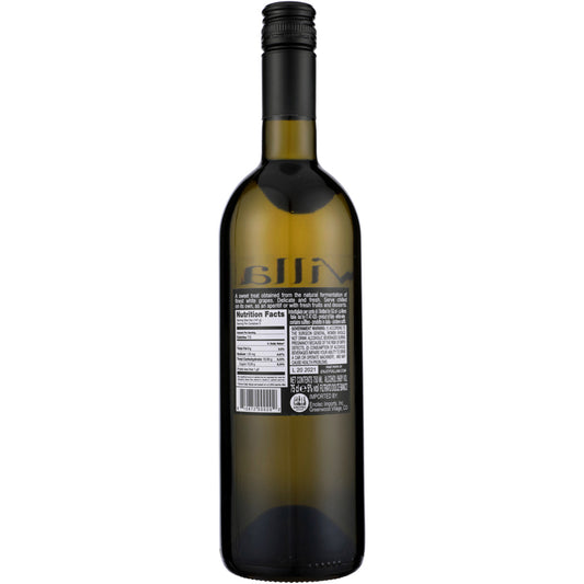 Villa M Moscato Sweet White Italy - 750ML - Back