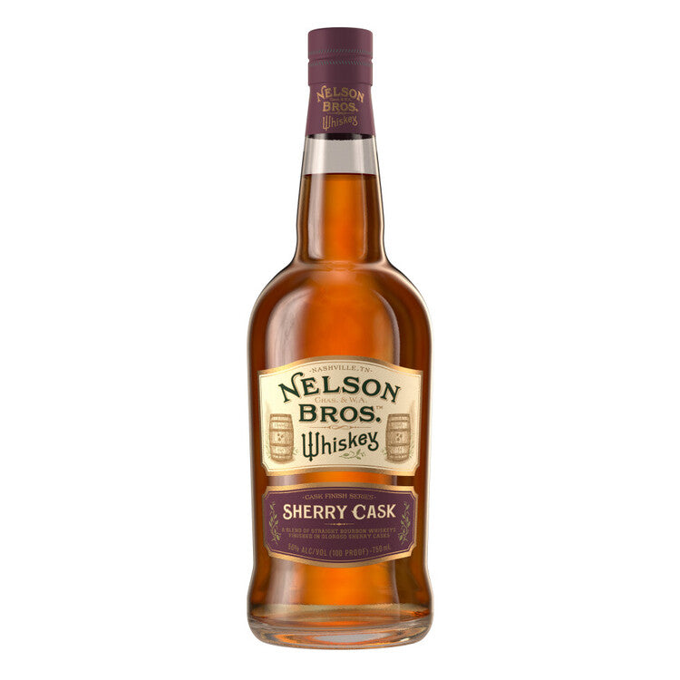Nelson Bros Blended American Bourbon Whiskey Sherry Cask 100 - 750ML - Front