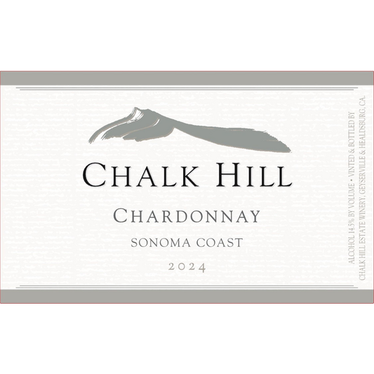 Chalk Hill Chardonnay Sonoma Coast 2024 - 750ML - Front Label