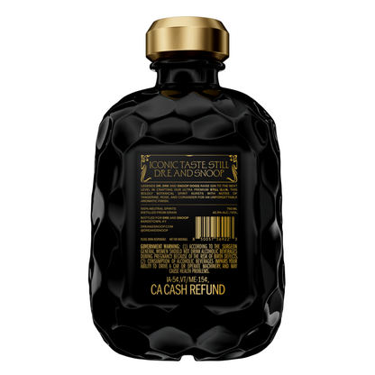 Still G.I.N. Dry Gin 85 - 750ML - Back