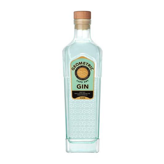 Geometric Cape Dry Gin 86 - 750ML - Front