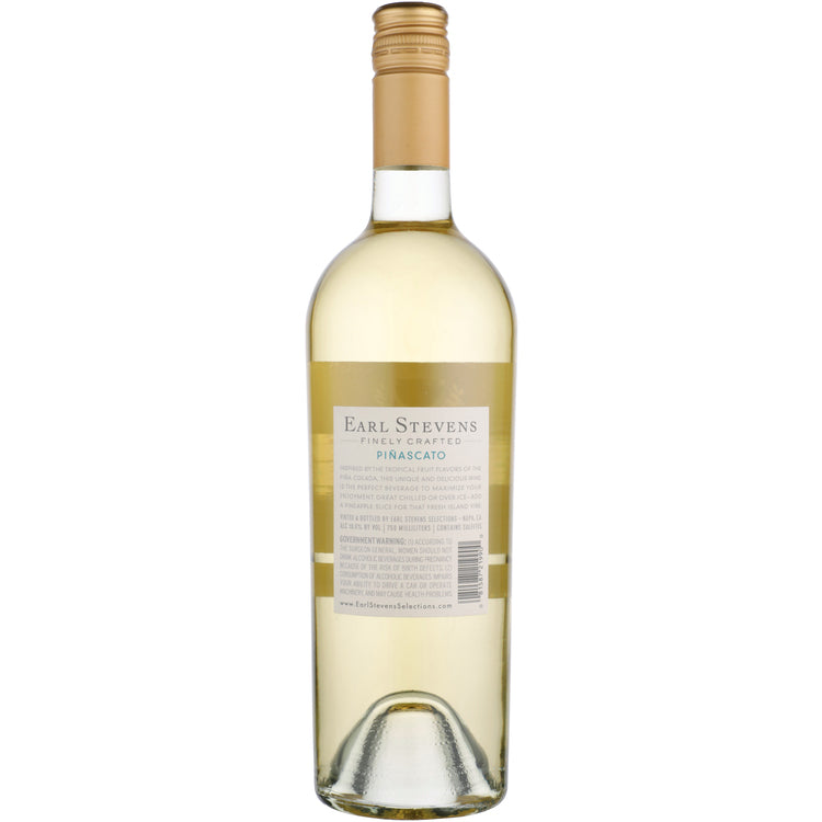 Earl Stevens Pinascato Flavored Wine - 750ML - Back