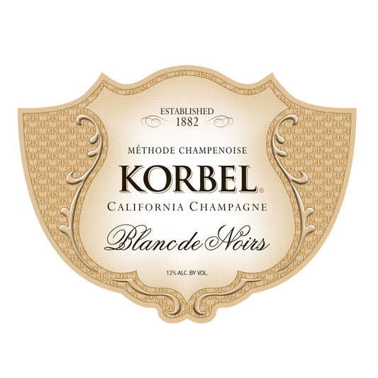 Korbel Blanc De Noirs California - 750ML - Front Label