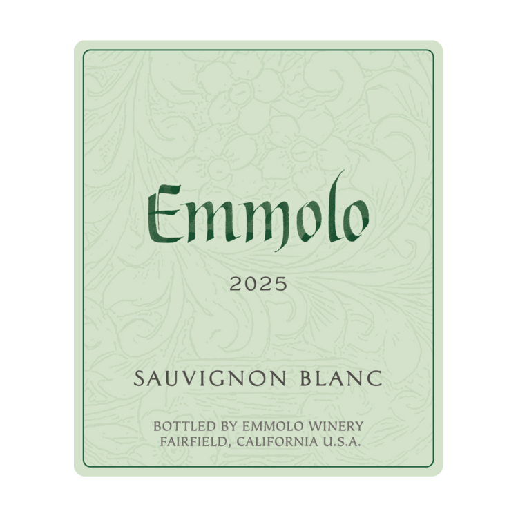 Emmolo Sauvignon Blanc Lake County/Napa County/Solano County Californi - 375ML - Front Label