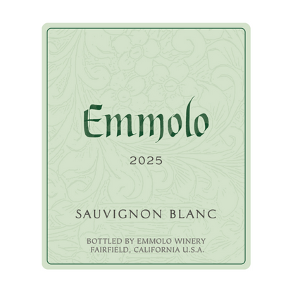 Emmolo Sauvignon Blanc Lake County/Napa County/Solano County Californi - 375ML - Front Label