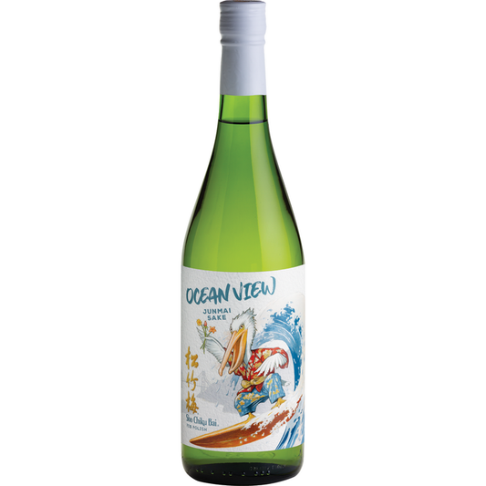 Sho Chiku Bai Junmai Sake Oceanview - 750ML - Front