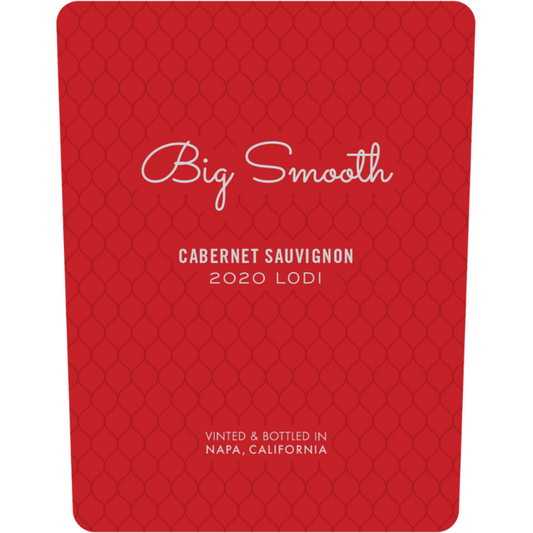 Big Smooth Cabernet Sauvignon Lodi - 750ML - Front Label