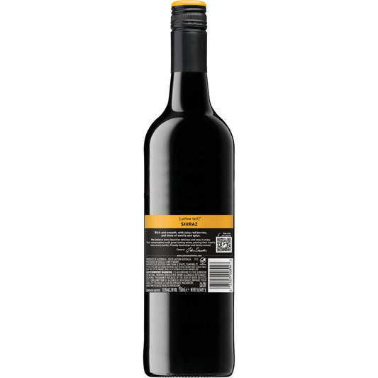 Yellow Tail Shiraz South Eastern Australia - 750ML - Back