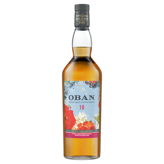 Oban Single Malt Scotch Natural Cask Strength Special Release 2024 10 - 750ML - Front