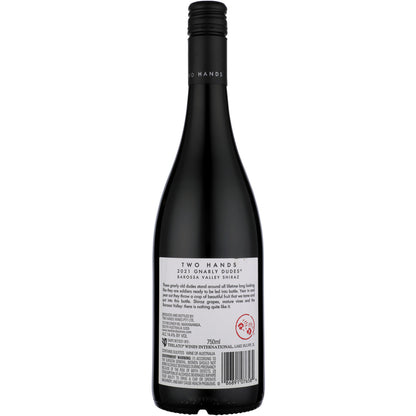 Two Hands Shiraz Gnarly Dudes Barossa Valley 2021 - 750ML