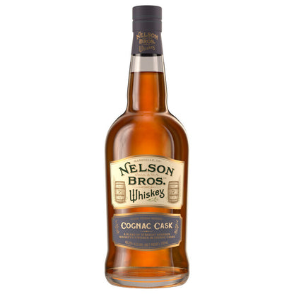 Nelson Bros Blended American Bourbon Whiskey Cognac Cask 96.7 - 750ML - Front