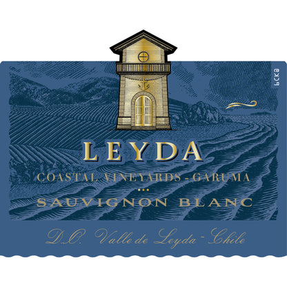 Leyda Sauvignon Blanc Coastal Vineyards Garuma Vineyard Leyda Valley 2 - 750ML - Front Label