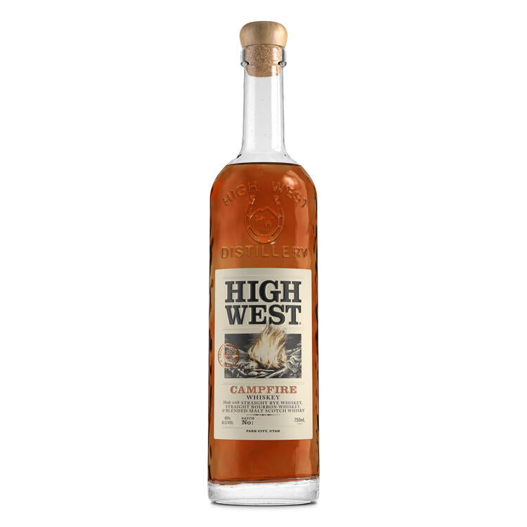 High West Campfire Whiskey A Blend Of American & Scottish Whiskies 92 - 750ML - Front Label