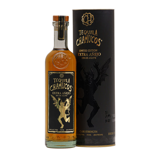 Chamucos Tequila Extra Anejo 88.8 - 750ML - Front