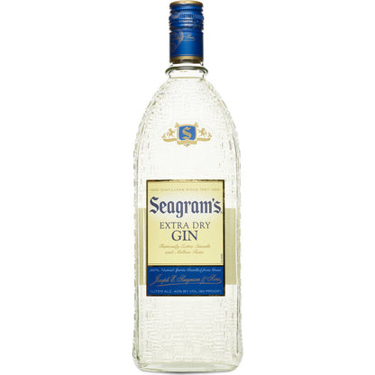 Seagram's Extra Dry Gin 80 - 1.0L - Front