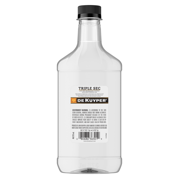 Dekuyper Triple Sec 48 - 375ML - Back