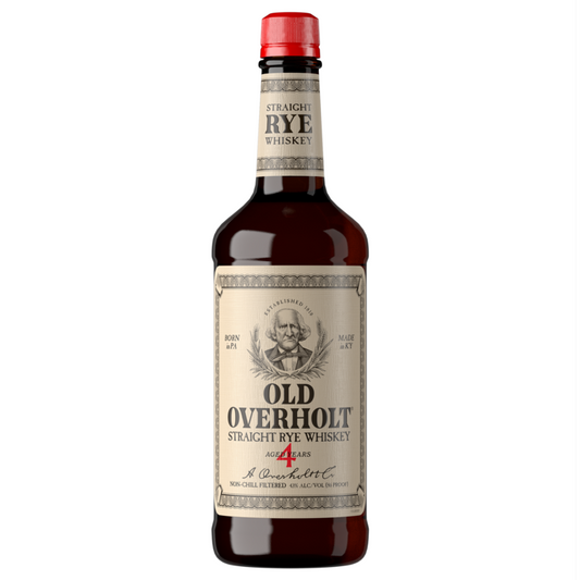 Old Overholt Straight Rye Whiskey 4 Yr 86 - 750ML - Front
