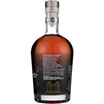 Puncher's Chance Blended Bourbon The Unified Belt 96 - 750ML - Back