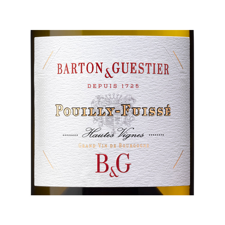 Barton & Guestier Pouilly Fuisse - 750ML - Front Label
