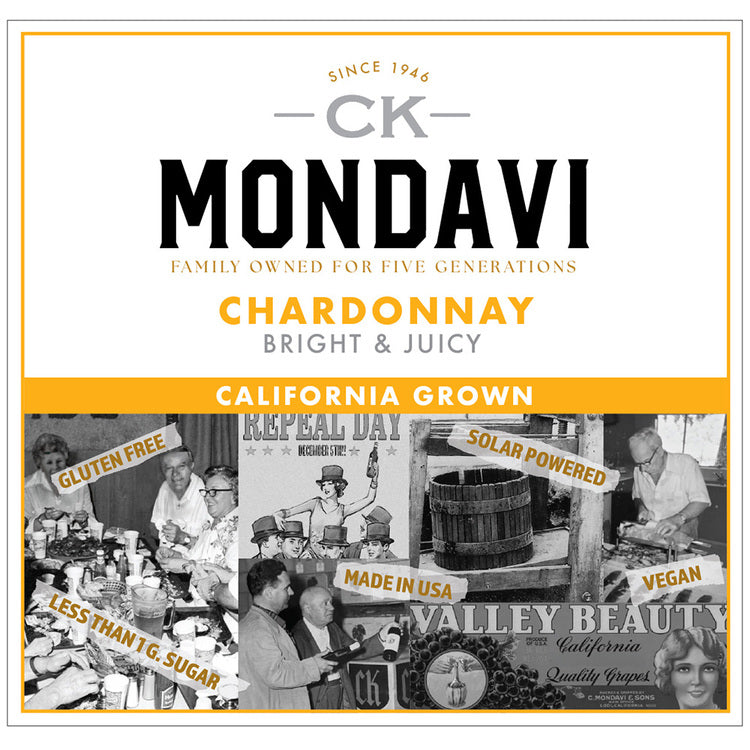 Ck Mondavi Chardonnay California - 1.5L - Front Label