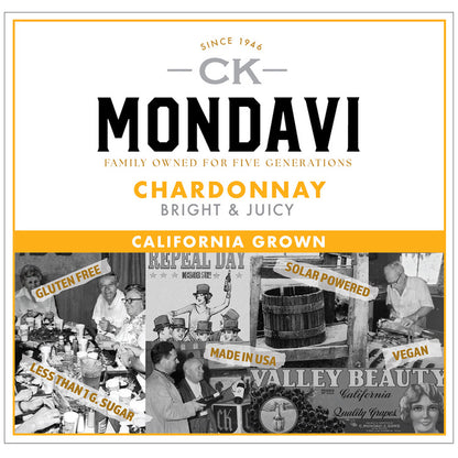 Ck Mondavi Chardonnay California - 1.5L - Front Label