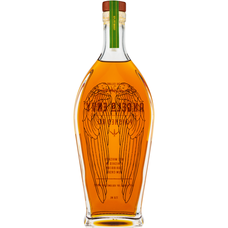 Angel's Envy Rye Whiskey Finished In Caribbean Rum Casks Finished Rye - 750ML - Back