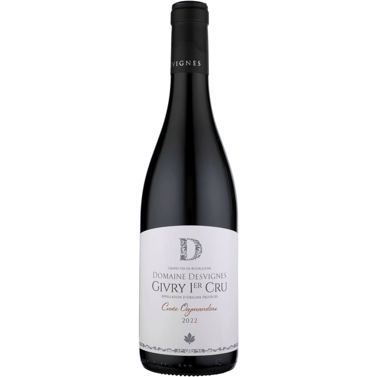 Domaine Desvignes Givry Premier Cru Cuvee Ozymandias 2022 - 750ML - Front