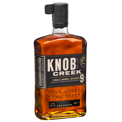 Knob Creek Straight Bourbon Single Barrel Reserve 9 Yr 120 - 750ML - Front Label