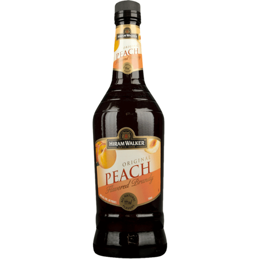 Hiram Walker Peach Flavored Brandy 60 - 750ML - Front