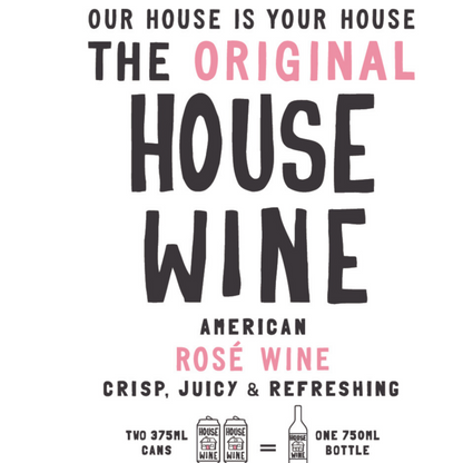 House Wine Rose Wine American - 355ML
