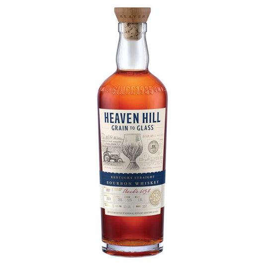Heaven Hill Straight Bourbon Grain To Glass 6 Yr 107 - 700ML