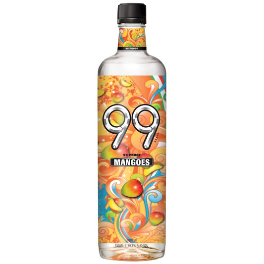 99 Brand Mango Schnapps 99 - 750ML - Front