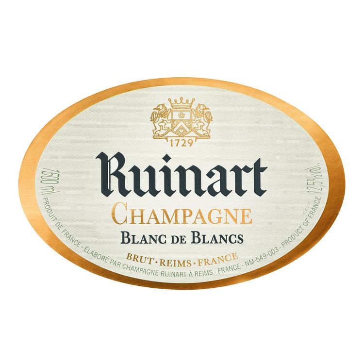 Ruinart Champagne Brut Blanc De Blancs - 1.5L - Front Label