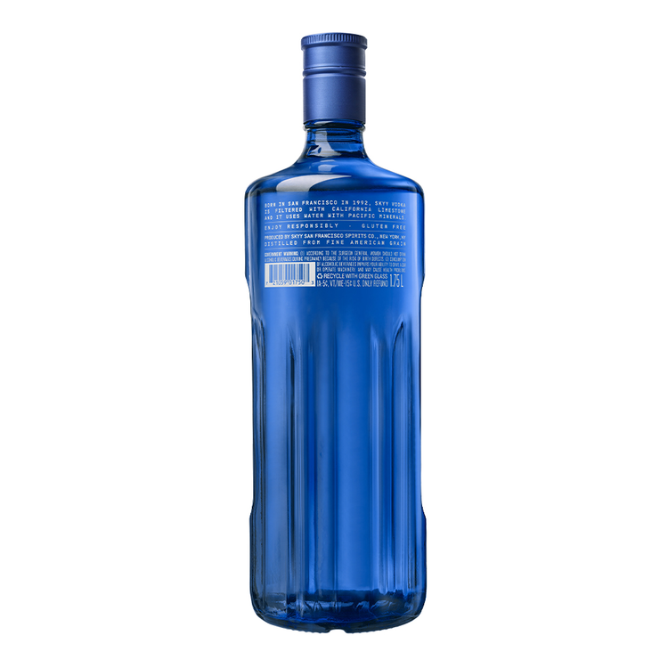 Skyy Vodka 80 - 1.75L - Back