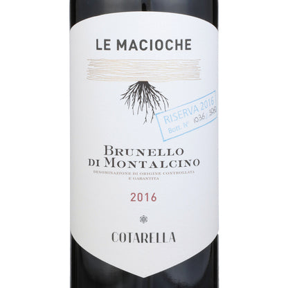 Famiglia Cotarella Brunello Di Montalcino Riserva Le Macioche 2016 - 750ML