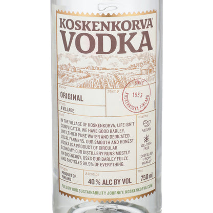 Koskenkorva Vodka Original 80 - 750ML
