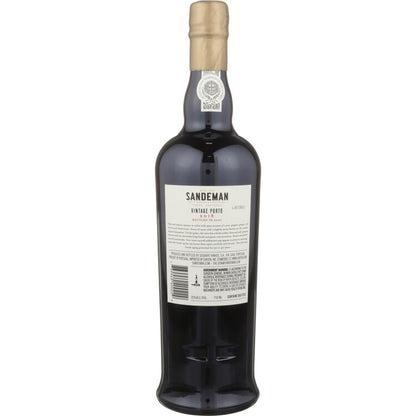 Sandeman Porto Vintage 2018 - 750ML - Back
