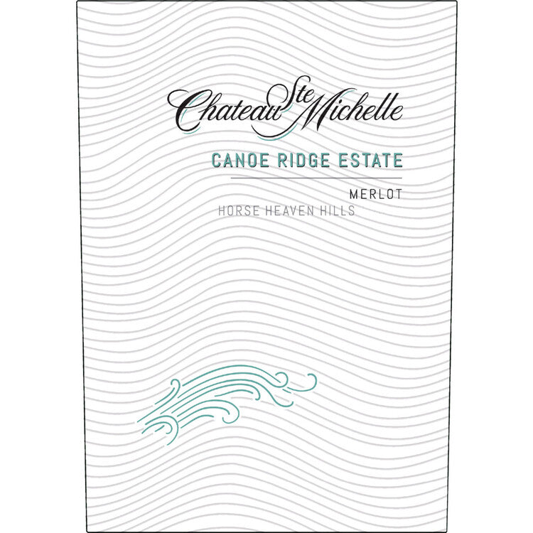 Chateau Ste. Michelle Merlot Canoe Ridge Estate Horse Heaven Hills 202 - 750ML - Front Label