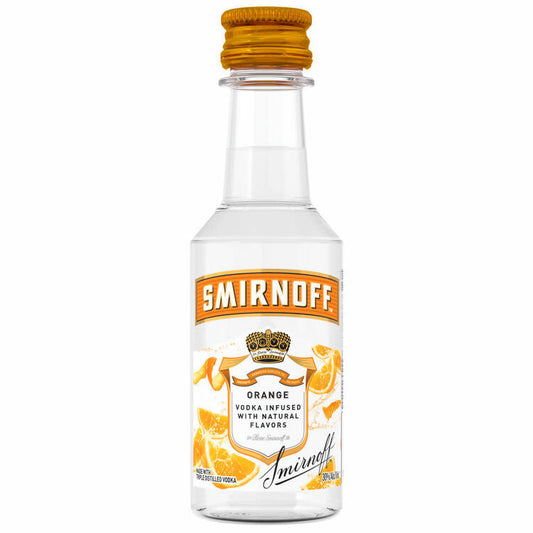 Smirnoff Orange Flavored Vodka 60 - 50ML - Front