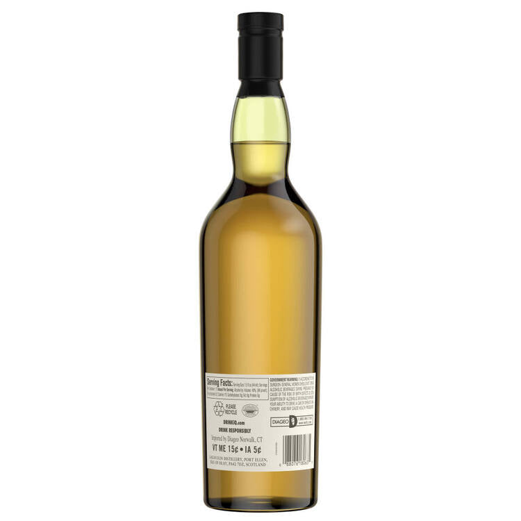 Lagavulin Single Malt Scotch 8 Yr 96 - 750ML - Back