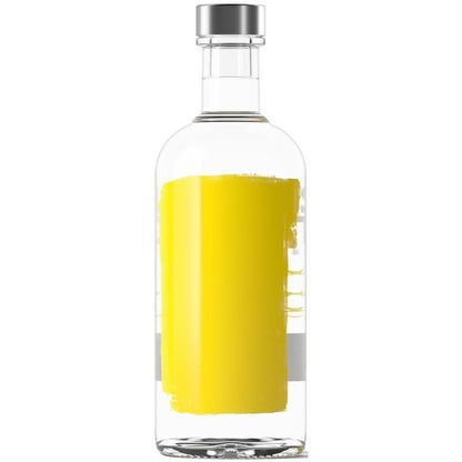 Absolut Lemon Flavored Vodka Citron 80 - 375ML - Back