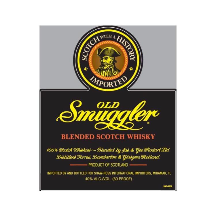 Old Smuggler Blended Scotch 80 - 1.0L - Front Label