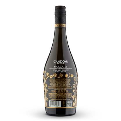 Candoni Moscato Provincia Di Pavia - 750ML - Back