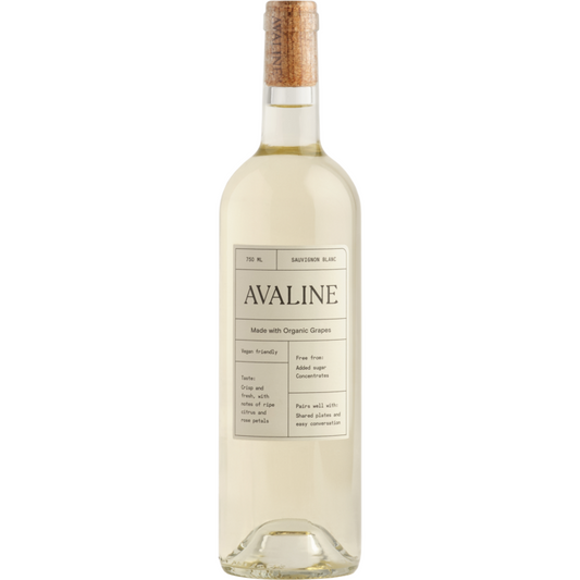 Avaline Sauvignon Blanc France Made With Organic Grapes - 750ML - Front