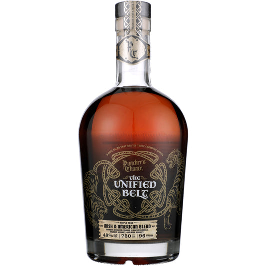 Puncher's Chance Blended Bourbon The Unified Belt 96 - 750ML - Front