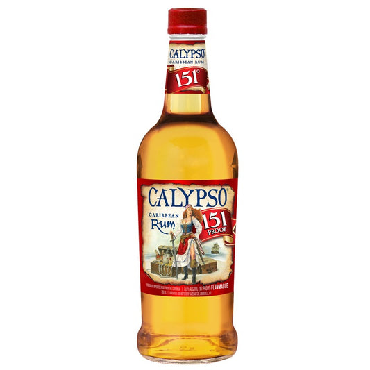 Calypso Gold Rum 151 - 1.0L - Front