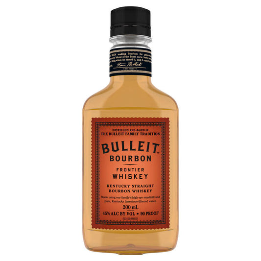 Bulleit Straight Bourbon Frontier Whiskey 90 - 200ML - Front